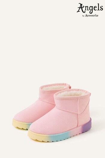 Rainbow Sole Faux Suede Boots (Q59896) | £20 - £21