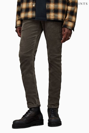 AllSaints Green Rex Corduroy Smart Jeans (Q59918) | £119