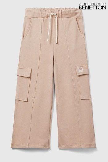 Benetton Girls Pink Jogger Trousers (Q59931) | £30