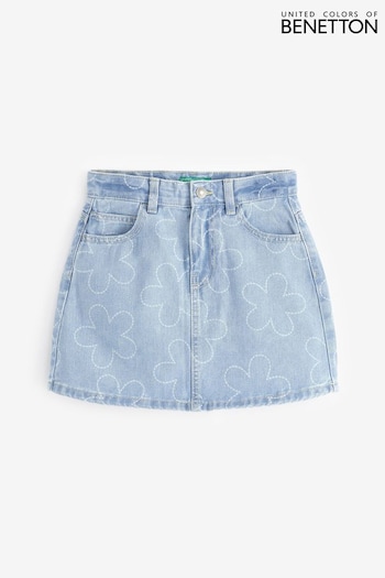 Benetton Girls Light Blue Shorts nery (Q59934) | £30