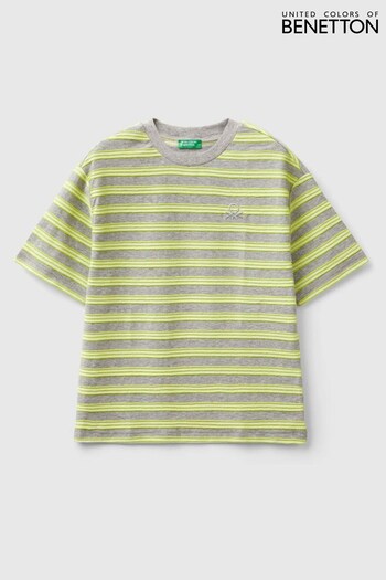 Benetton Boys Grey T-Shirt (Q60049) | £20