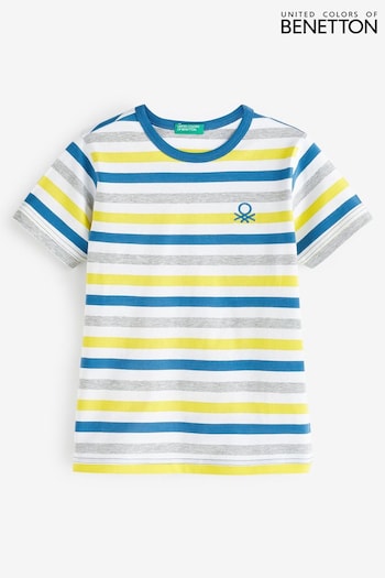 Benetton Boys Blue T-Shirt (Q60053) | £14