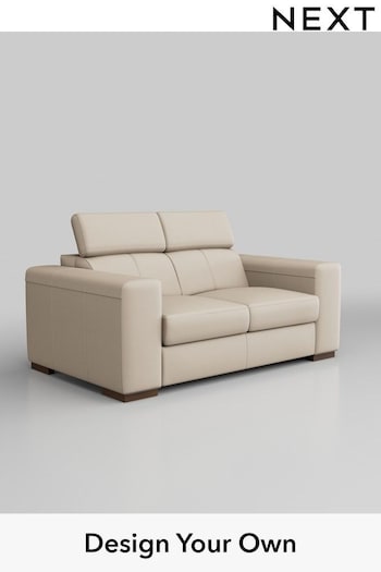 Pisa/Cream Lennox High Back Leather Firmer Sit (Q60110) | £450 - £2,699