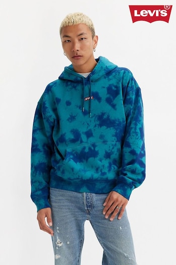 Levi's® Blue Baby Relaxed Tab Hoodie (Q60335) | £65