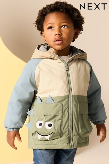 Blue/Neutral Shower Resistant Anorak (3mths-7yrs) (Q60458) | £22 - £26