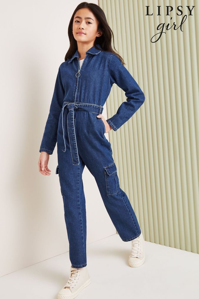 Jean jumper girls top