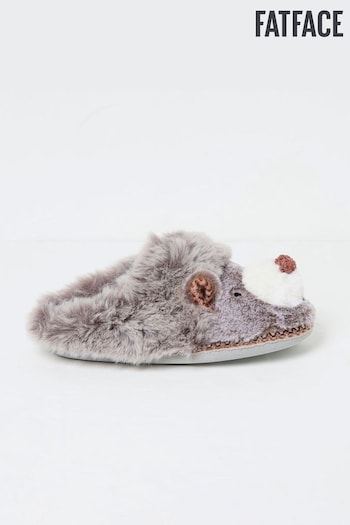 FatFace Hope Grey Hedgehog Mules (Q60553) | £32