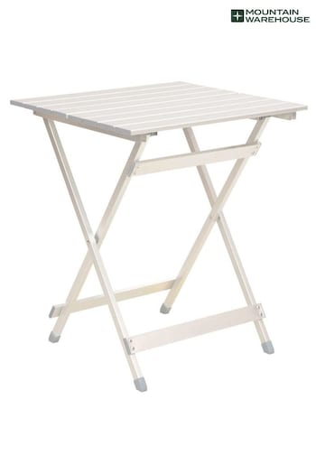 Mountain Warehouse Silver Lightweight Aluminium Folding Table (Q60561) | £60