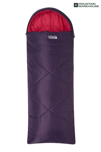 Mountain Warehouse Purple Summit Mini Summer Sleeping Bag (Q60570) | £40