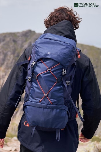 Mountain Warehouse Blue Highland 40L Backpack (Q60576) | £79
