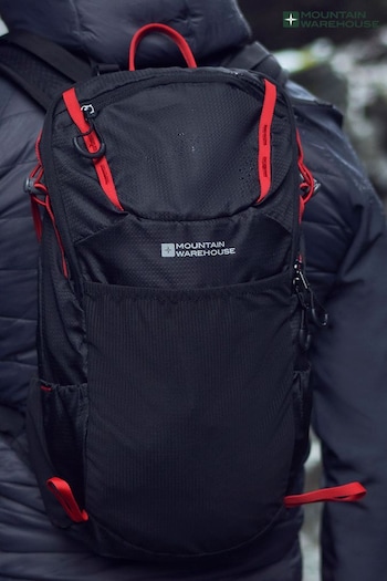 Mountain Warehouse Black Inca 18L Backpack (Q60610) | £42