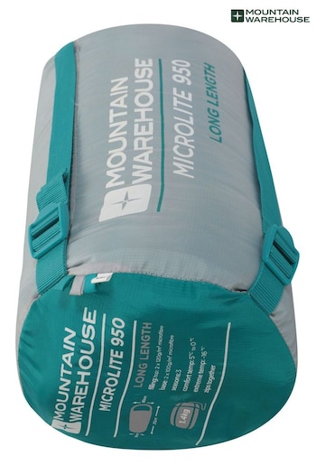 Mountain Warehouse Grey Microlite 950 Winter Sleeping Bag (Q60628) | £56