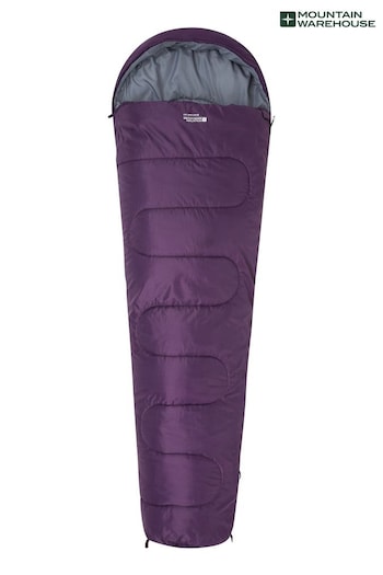 Mountain Warehouse Purple Basecamp 250 Sleeping Bag (Q60636) | £23