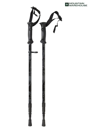 Mountain Warehouse Grey Hiker Walking Pole 2 Pack (Q60701) | £32
