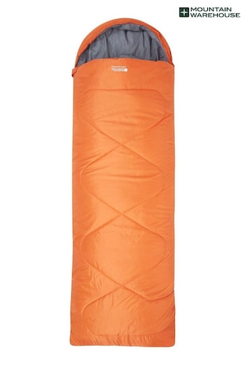 Mountain Warehouse Orange Camping Summit 250 Square Sleeping Tent (Q60703) | £48