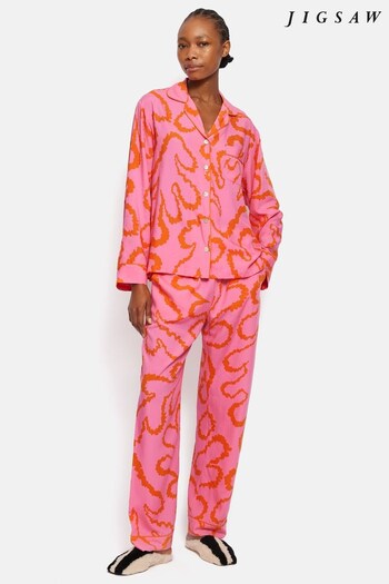 Jigsaw Hydra Coral Pyjamas (Q60786) | £63