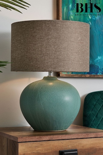 BHS Green Joules Reactive Glaze Ceramic Table Lamp (Q60875) | £95