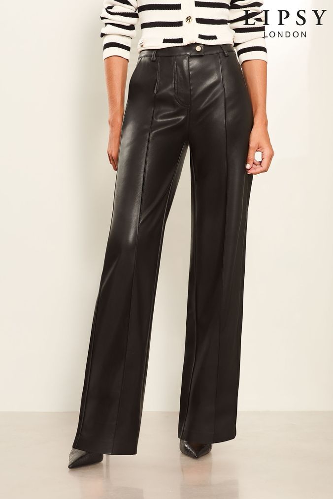 Next womens leather trousers shop