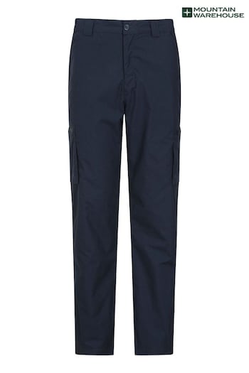 Mountain Warehouse Blue Trek II Mens Blue Trousers (Q61203) | £28