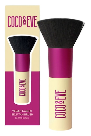 Coco & Eve Sunny Honey Deluxe Vegan Kabuki Brush (Q61393) | £20