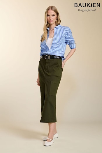 Baukjen Green Irma Organic Skirt (Q61410) | £109