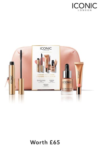 ICONIC London Loving the Look Makeup Gift Set (Worth £65) (Q61469) | £30