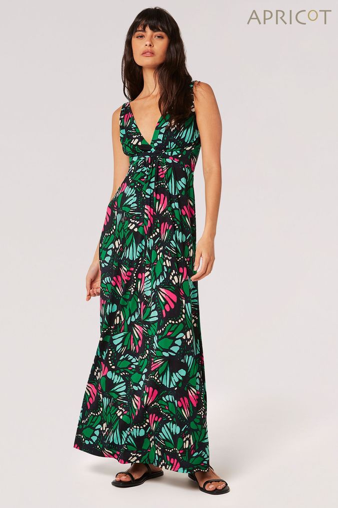 Buy Women s Blue Maxi Print Holiday Dresses Online Next UK