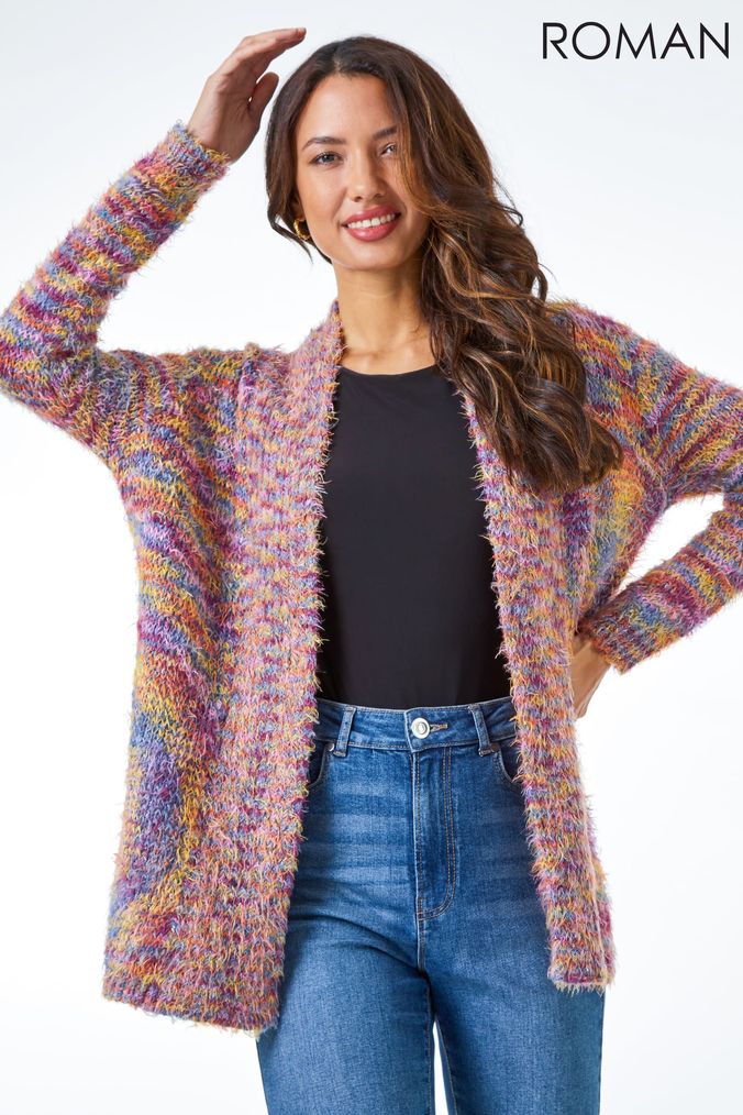 Buy Women s Cardigans Roman V Neck Knitwear Online Next UK