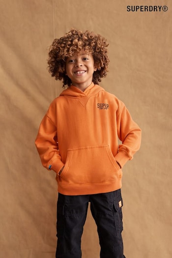 Superdry Orange Essentials Hoodie (Q63091) | £27 - £29