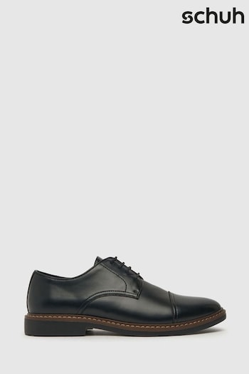 Schuh Raymond Toe Lace-up Black Shoes (Q63198) | £45