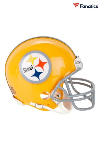 Fanatics Orange Pittsburgh Steelers Riddell VSR4 Mini Throwback Helmet 1962 (Q63248) | £30