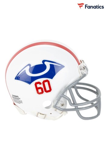 Fanatics New England Patriots Riddell VSR4 Mini Throwback White Helmet 1960 (Q63283) | £30