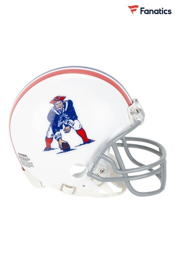 Fanatics New England Patriots Riddell VSR4 Mini Throwback White Helmet 1960 (Q63285) | £30