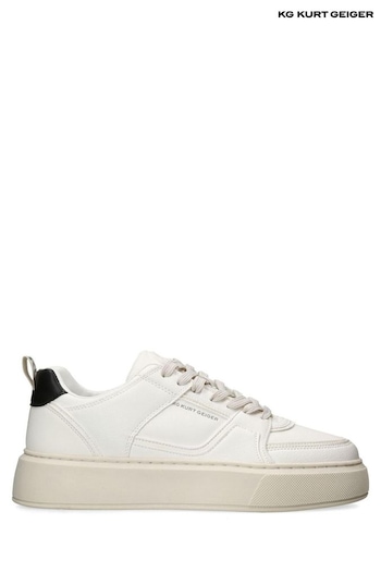 KG Kurt Geiger Kinsley Retro White Shoes (Q63493) | £129