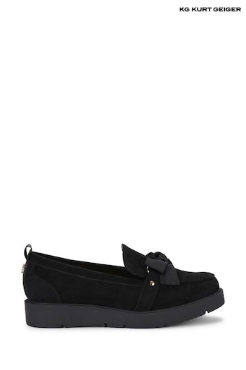 KG Kurt Geiger Morly Bow Black synthetic Shoes (Q63507) | £119