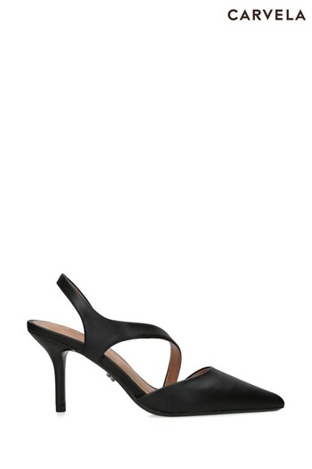 Carvela Symmetry Court Black Shoes (Q63522) | £149