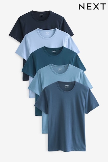 Blue Slim T-Shirts 5 Pack (Q63657) | £37
