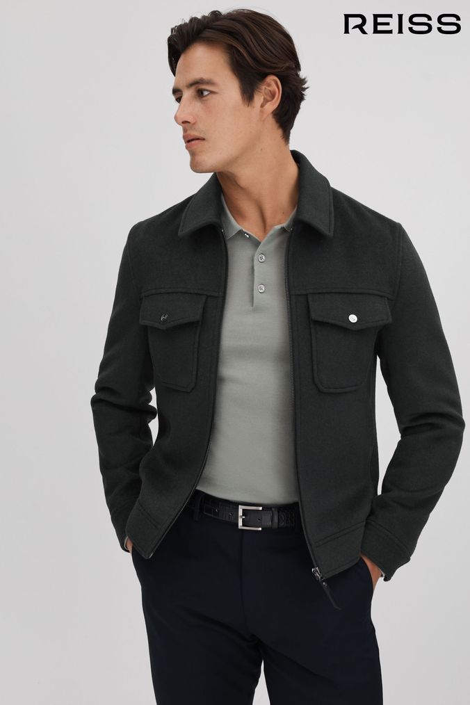Mens wool sales jackets uk