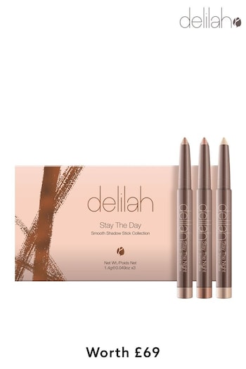 delilah Stay the Day Smooth Shadow Stick Collection (Worth £69) (Q63798) | £42