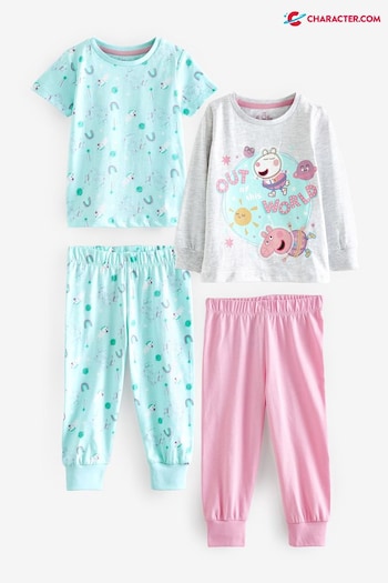 Character Blue Peppa Pig Pyjamas 2 Pack (Q63853) | £28
