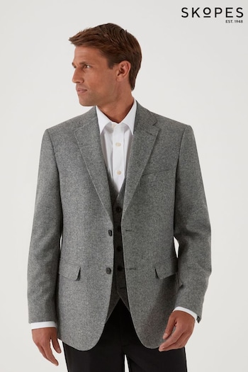 Skopes Grey Ruthin Tailored Fit Jacket (Q64072) | £119