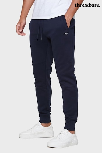 Threadbare Blue Slim Fit Pique Joggers (Q64201) | £24