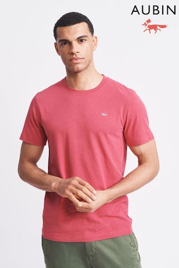 Aubin Hampton Cotton Linen T-Shirt (Q64305) | £39