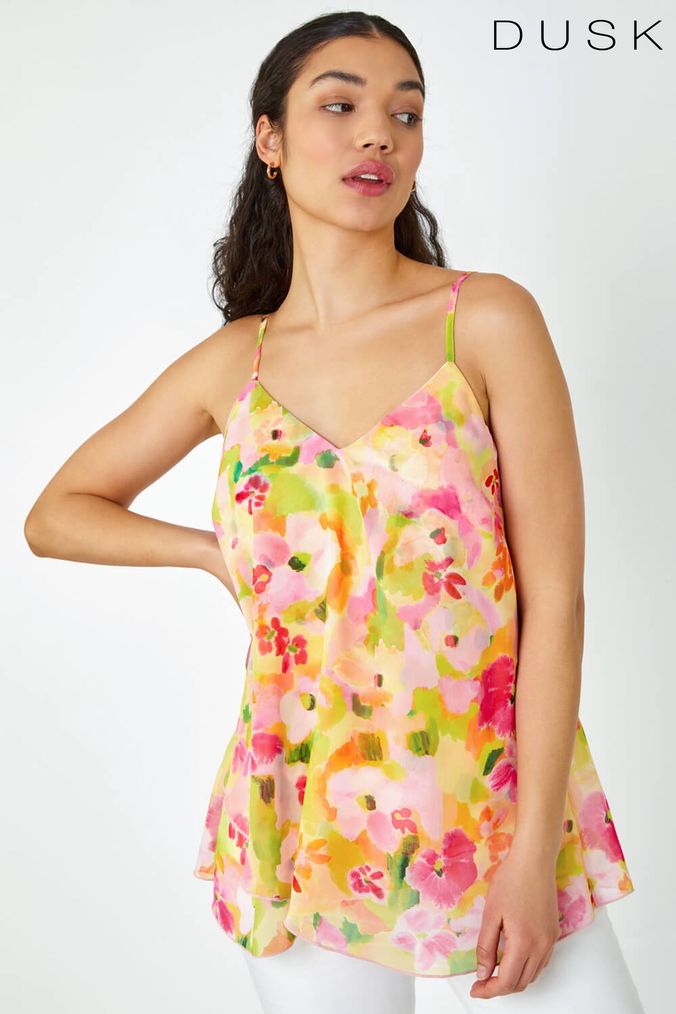 Yellow outlet camisole online