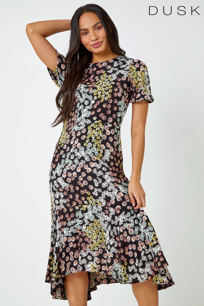 Buy Women s Black Dusk Floral Dresses Online Next UK