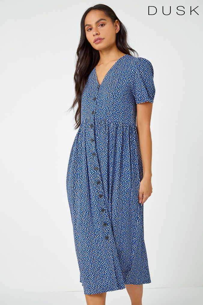 Next blue shirt dress store