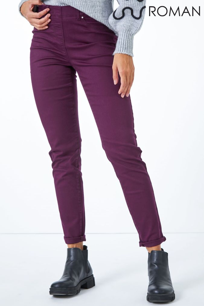 Buy Women s Purple Jeggings Jeans Online Next UK