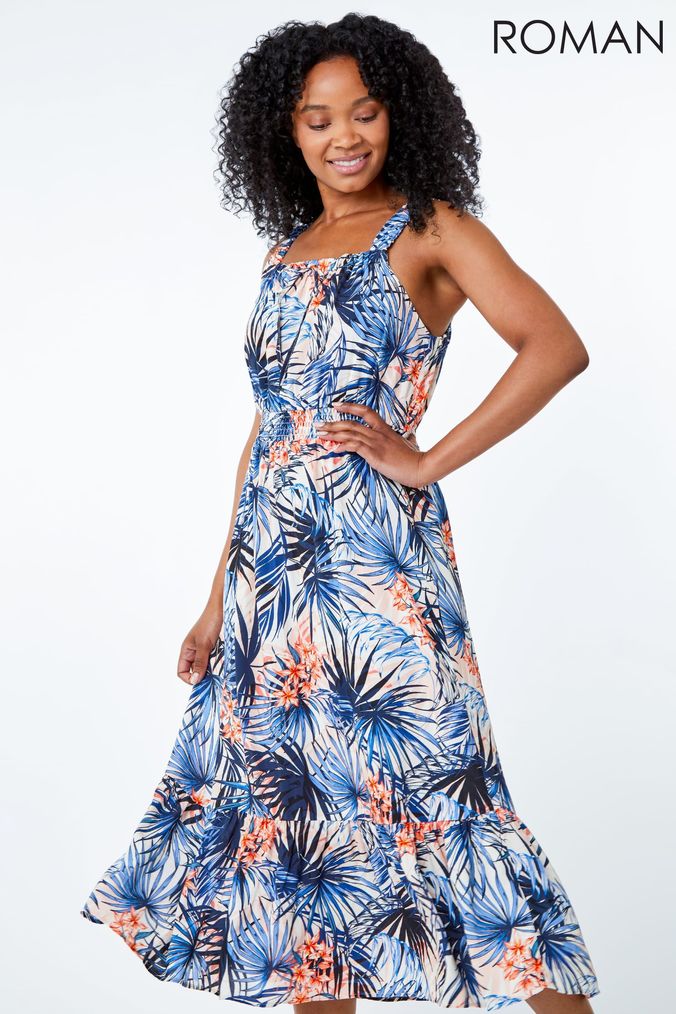 Buy Women s Dresses Roman Square Neck Clothing Online Next UK