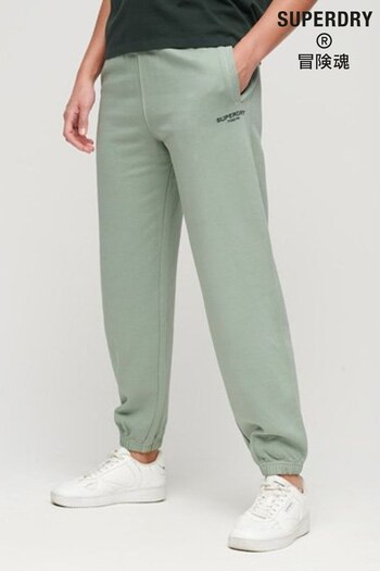 Superdry Green Embroidered Boyfriend Joggers (Q65315) | £55