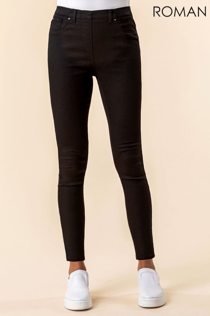 Next ladies black jeggings clearance